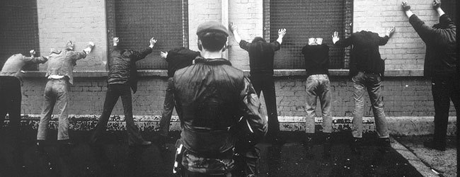 Documentary still related to Hooded Men in Northern Ireland