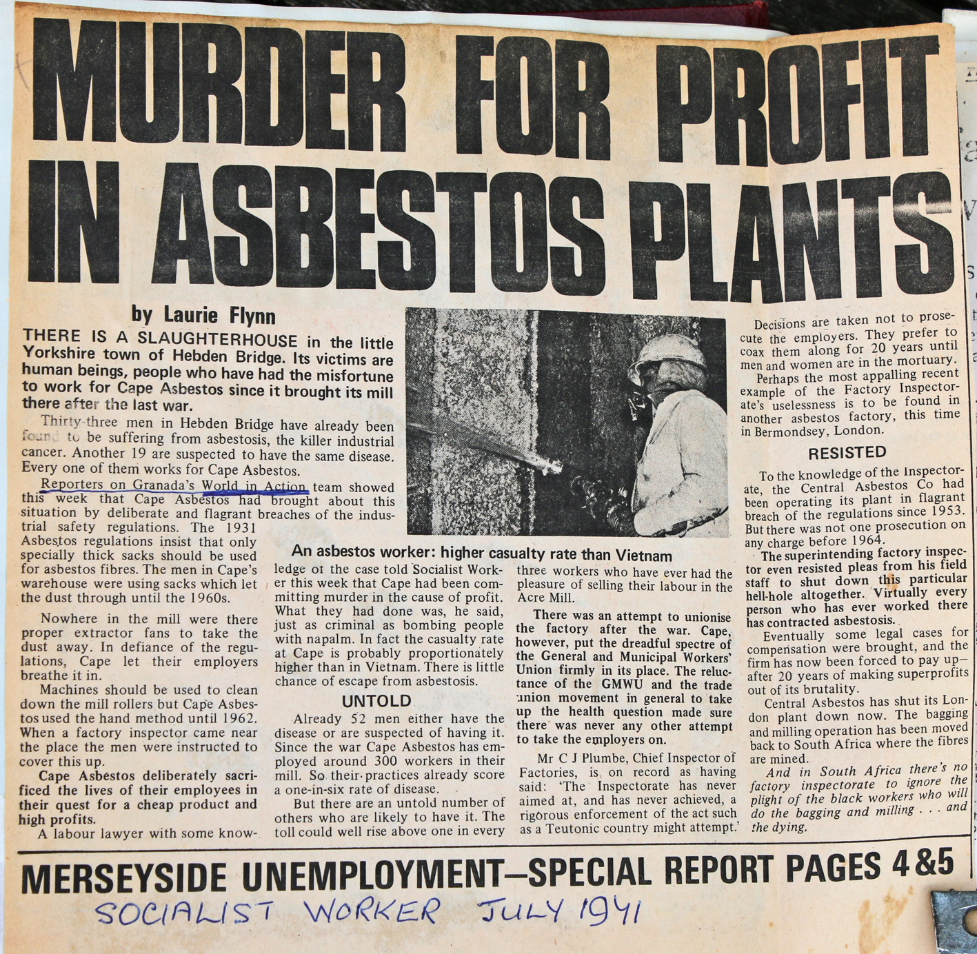 Cover or graphic related to The Dust At Acre Mill